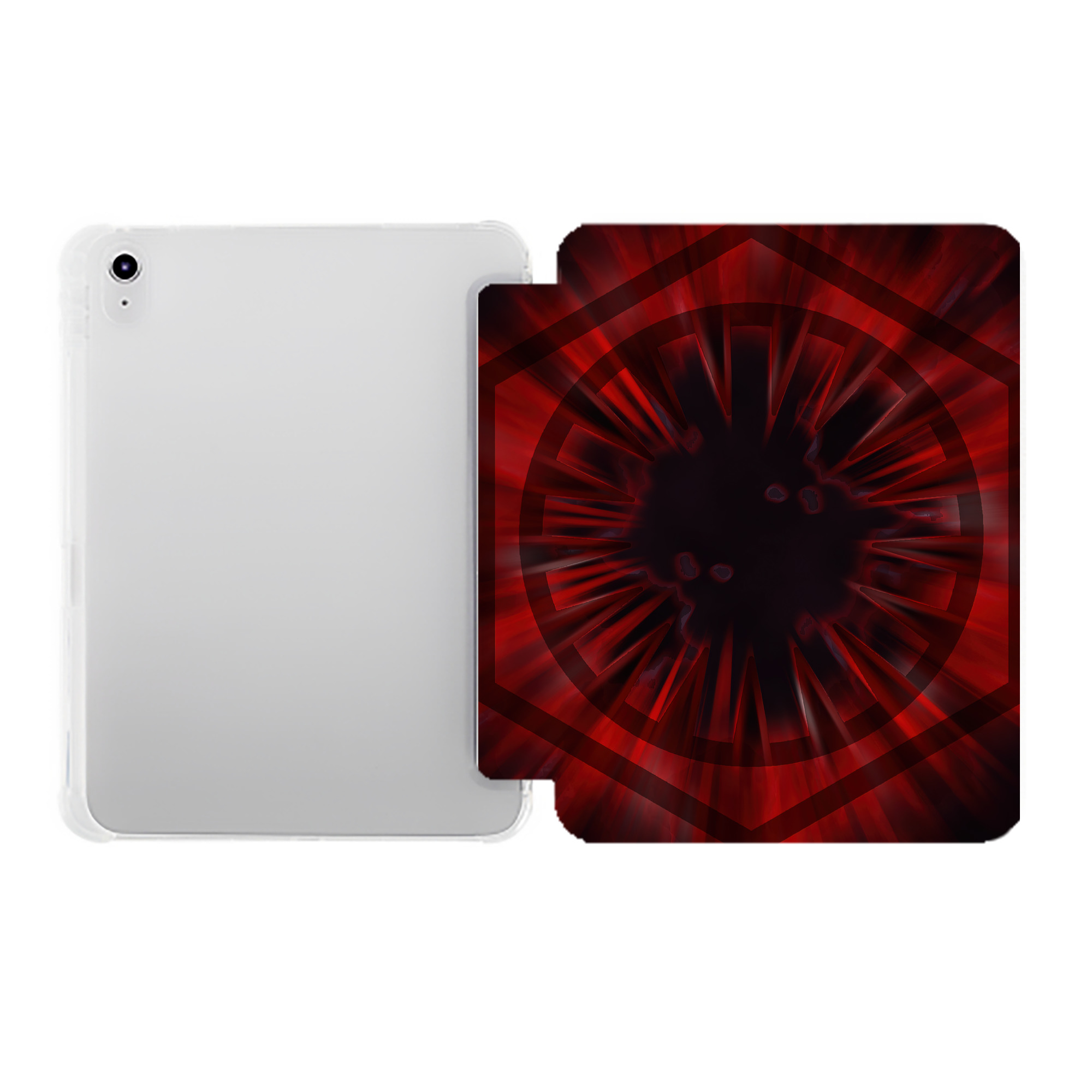 （画像用） スター・ウォーズ Star Wars IPad ケース ペン収納付き 三つ折りスタンド PUレザー×シリコン 対応機種9.5/10.5/10.9インチ